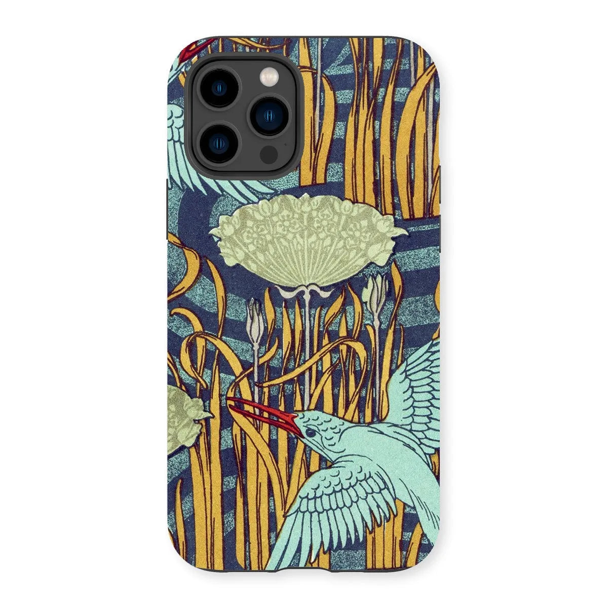 Kingfishers French Art Phone Case - Maurice Pillard Verneuil - Iphone 14 Pro / Matte - Mobile Phone Cases - Aesthetic