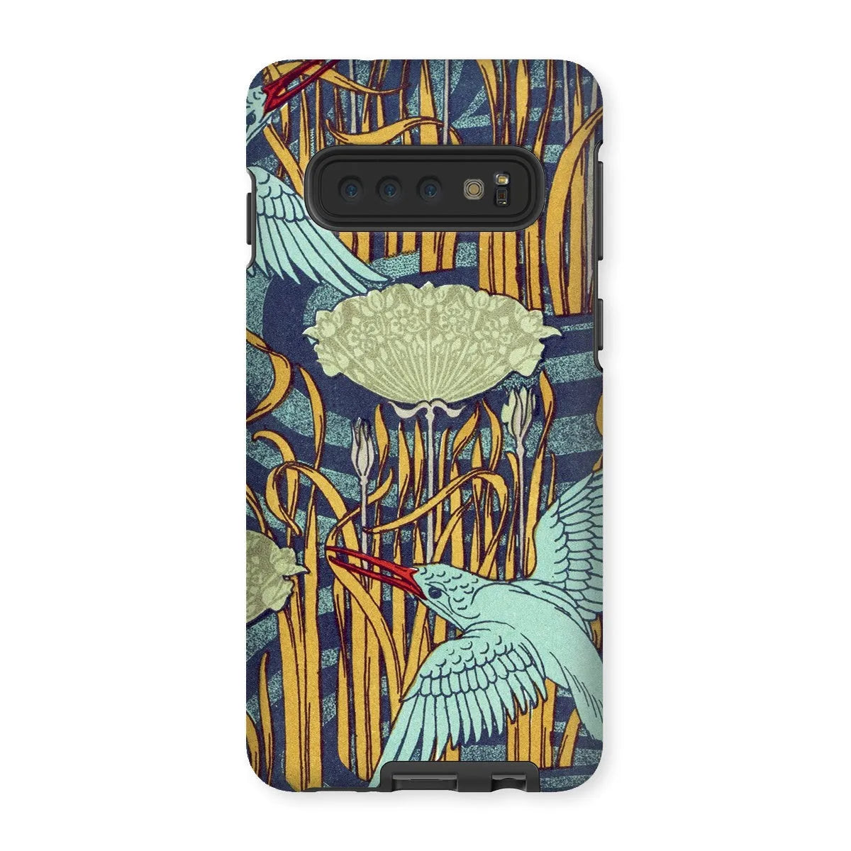 Kingfishers French Art Phone Case - Maurice Pillard Verneuil - Samsung Galaxy S10 / Matte - Mobile Phone Cases