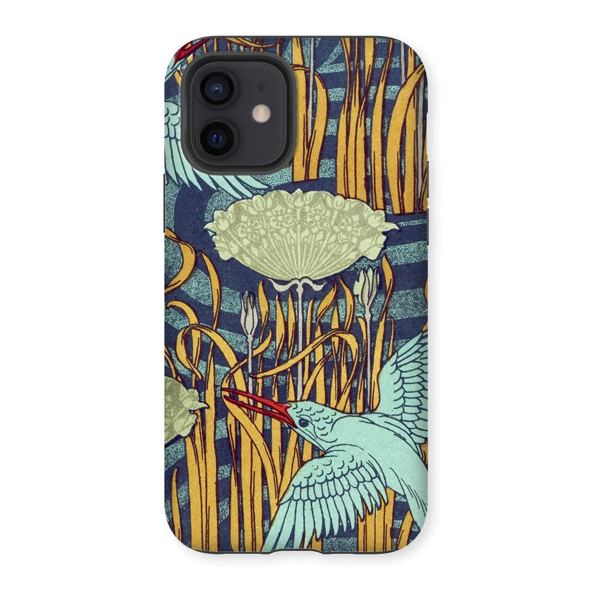 Kingfishers French Art Phone Case - Maurice Pillard Verneuil - Iphone 12 / Matte - Mobile Phone Cases - Aesthetic Art