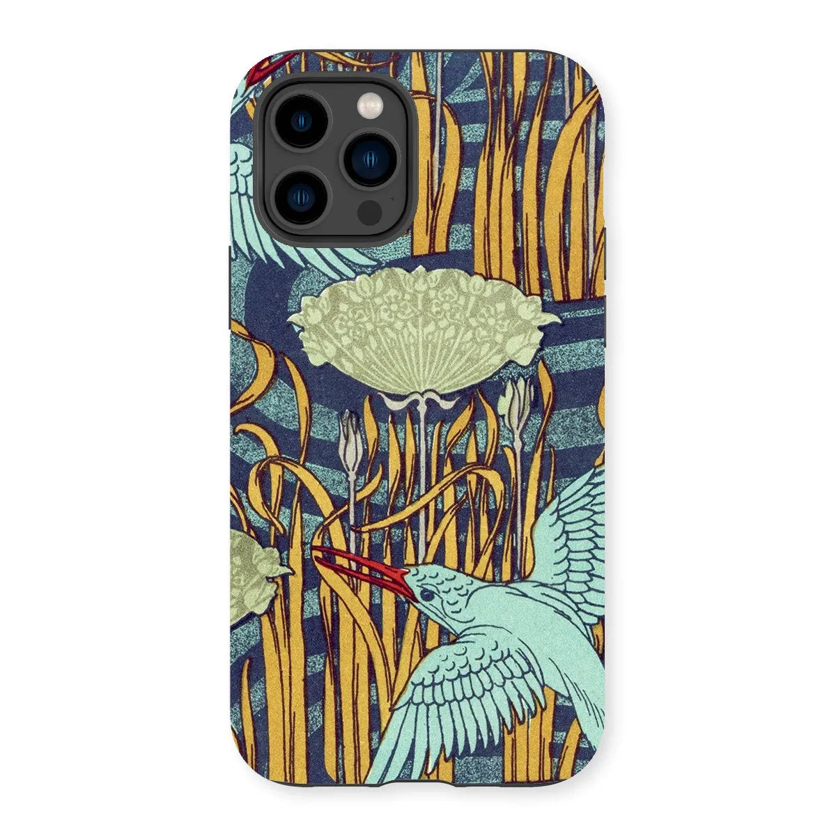 Kingfishers French Art Phone Case - Maurice Pillard Verneuil - Iphone 14 Pro / Matte - Mobile Phone Cases - Aesthetic