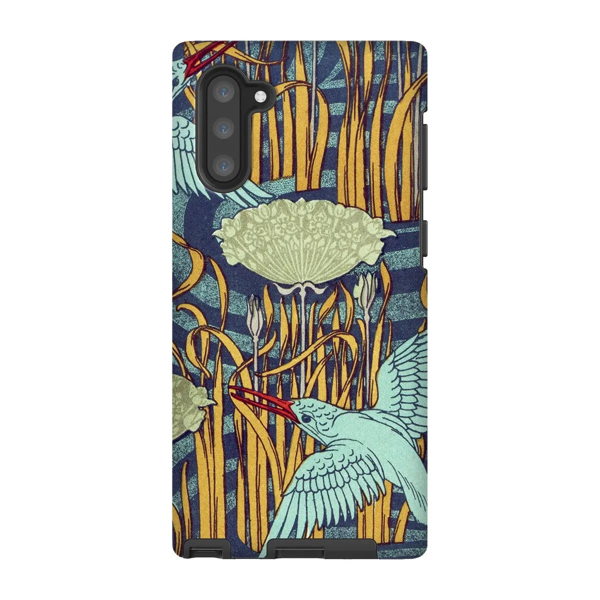 Kingfishers French Art Phone Case - Maurice Pillard Verneuil - Samsung Galaxy Note 10 / Matte - Mobile Phone Cases