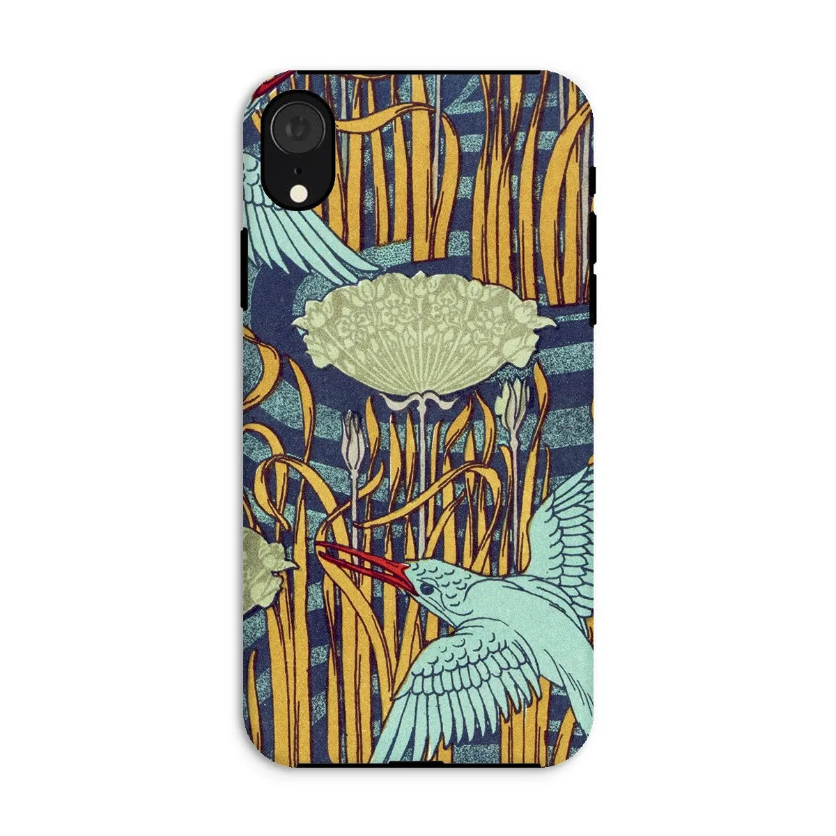 Kingfishers French Art Phone Case - Maurice Pillard Verneuil - Iphone Xr / Matte - Mobile Phone Cases - Aesthetic Art