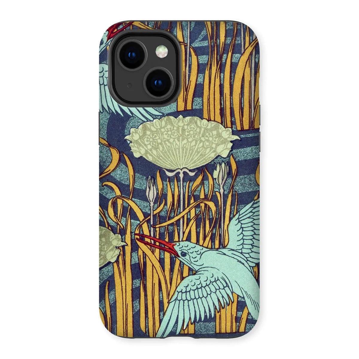 Kingfishers French Art Phone Case - Maurice Pillard Verneuil - Iphone 14 Plus / Matte - Mobile Phone Cases - Aesthetic