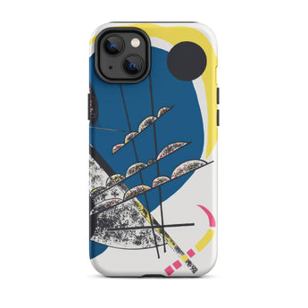 Kleine Welten Ii - Wassily Kandinsky Iphone Case, 14 Plus / Matte, Abstract Art Phone Case