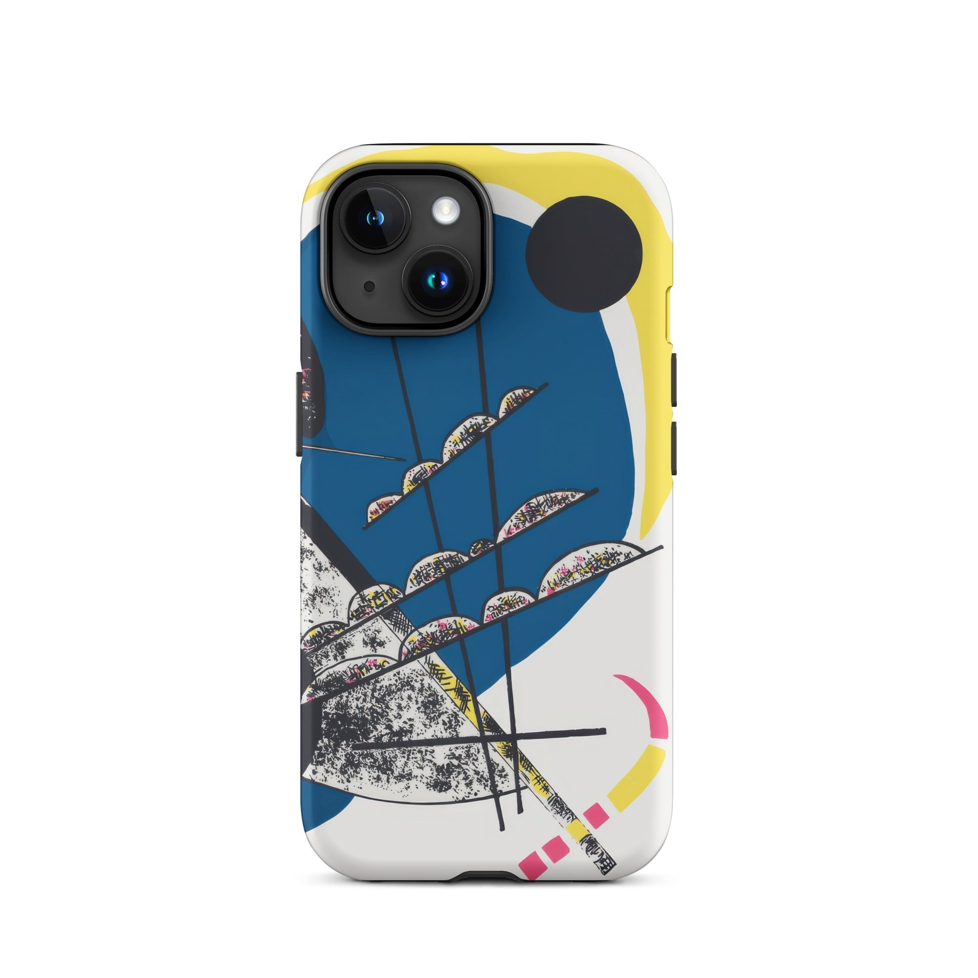 Kleine Welten Ii - Wassily Kandinsky Iphone Case, 15 / Matte, Abstract Art Phone Case