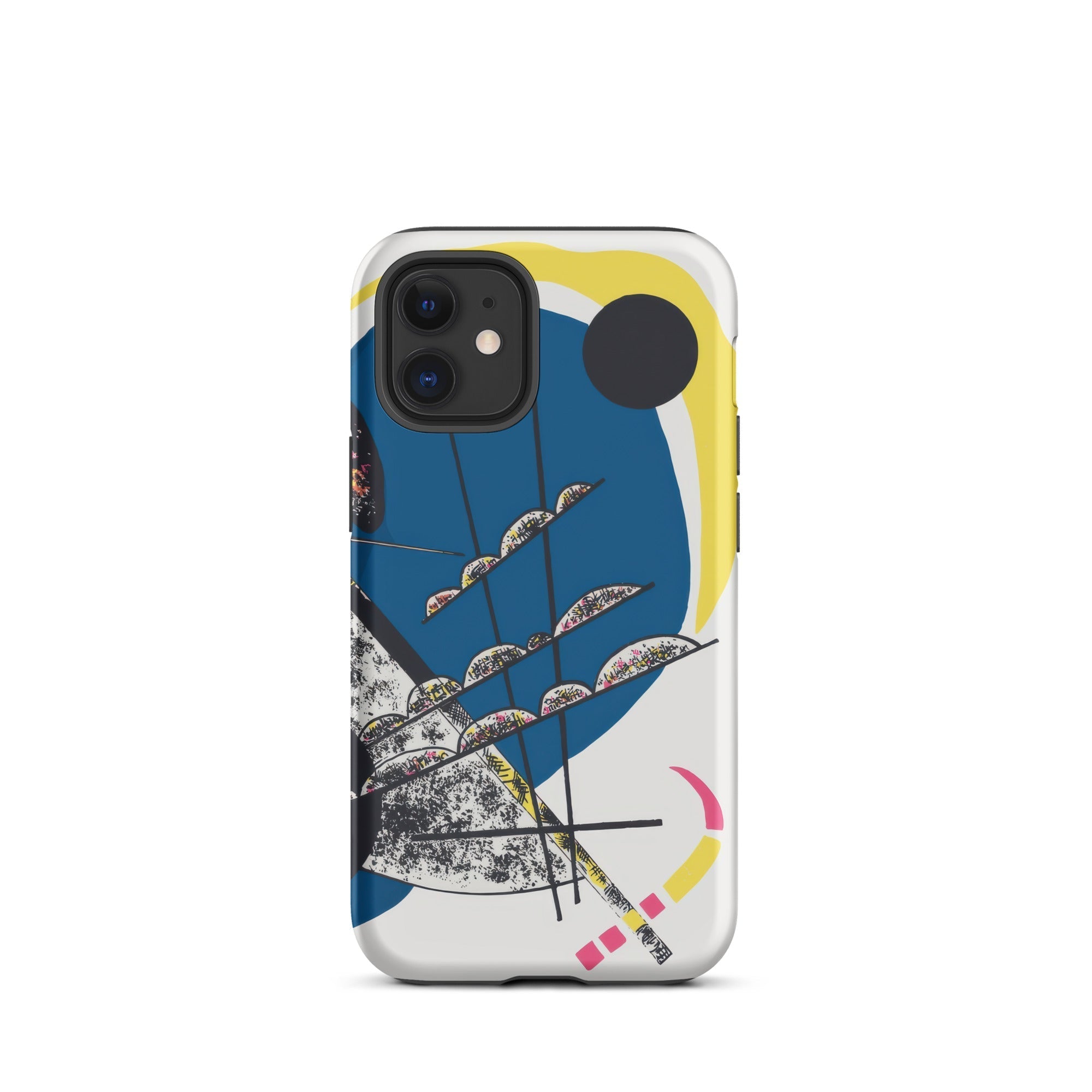 Kleine Welten Ii - Wassily Kandinsky Iphone Case, Abstract Art Phone Case