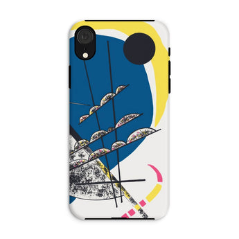 Kleine Welten Ii - Wassily Kandinsky Iphone Case, Xr / Matte, Abstract Art Phone Case
