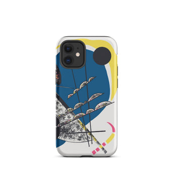 Kleine Welten Ii - Wassily Kandinsky Phone Case Abstract Art Phone Case Kandinsky’s Celestial Musings, Swirling Cosmic Dance, Wassily