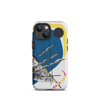 Kleine Welten Ii - Wassily Kandinsky Phone Case Iphone 13 Mini / Matte Abstract Art Phone Case Kandinsky’s Celestial Musings, Swirling