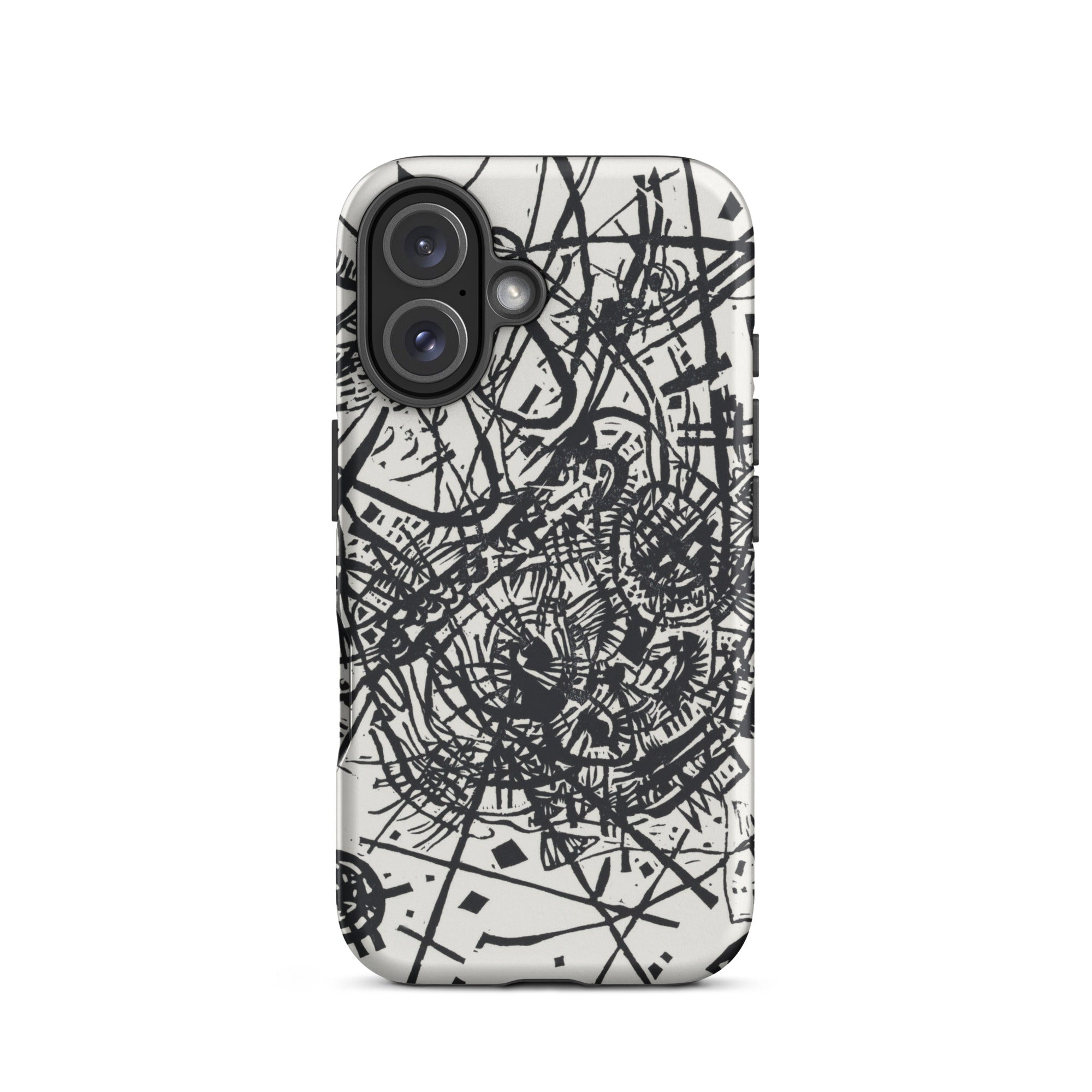 Kleine Welten Viii - Wassily Kandinsky Iphone Case, 16 / Matte, Abstract Patterned Phone Case