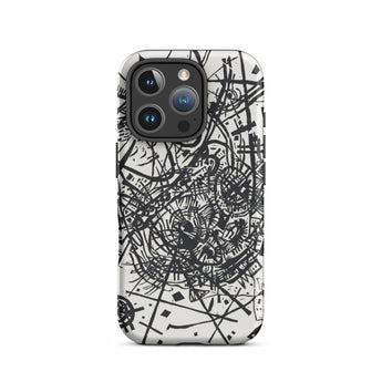 Kleine Welten Viii - Wassily Kandinsky Iphone Case, 16 Pro / Matte, Abstract Patterned Phone Case