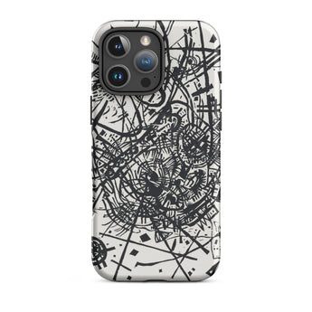 Kleine Welten Viii - Wassily Kandinsky Iphone Case, 16 Pro Max / Matte, Abstract Patterned Phone Case
