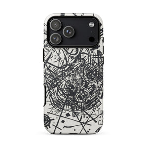 Kleine Welten Viii - Wassily Kandinsky Phone Case Iphone 17 Pro Max / Matte Iphone 12 Pro Max Case Abstract Black White Kleine Welten Viii,