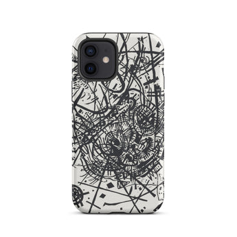 Kleine Welten Viii - Wassily Kandinsky Phone Case Iphone 12 / Matte Abstract Patterned Phone Case Kleine Welten Viii, Wassily Kandinsky