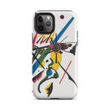 Kleine Welten i - Wassily Kandinsky Iphone Case, 11 Pro / Matte, Abstract Art Phone Case