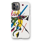 Kleine Welten i - Wassily Kandinsky Iphone Case, 11 Pro Max / Matte, Abstract Art Iphone Case