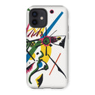Kleine Welten i - Wassily Kandinsky Iphone Case, 12 / Matte, Abstract Art Phone Case
