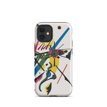 Kleine Welten i - Wassily Kandinsky Iphone Case, 12 Mini / Matte, Abstract Art Phone Case