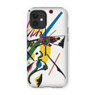 Kleine Welten i - Wassily Kandinsky Iphone Case, 12 Mini / Matte, Phone Case Abstract Art