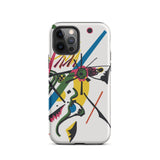 Kleine Welten i - Wassily Kandinsky Iphone Case, 12 Pro / Matte, Abstract Art Iphone Case
