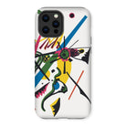 Kleine Welten i - Wassily Kandinsky Iphone Case, 12 Pro Max / Matte, Abstract Art Phone Case