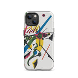 Kleine Welten i - Wassily Kandinsky Iphone Case, 13 / Matte, Abstract Art Phone Case