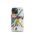 Kleine Welten i - Wassily Kandinsky Iphone Case, 13 Mini / Matte, Abstract Art Phone Case