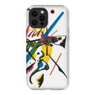 Kleine Welten i - Wassily Kandinsky Iphone Case, 13 Pro Max / Matte, Abstract Art Phone Case