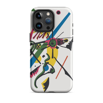 Kleine Welten i - Wassily Kandinsky Iphone Case, 15 Pro Max / Matte, Abstract Art Phone Case