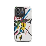 Kleine Welten i - Wassily Kandinsky Iphone Case, 16 Pro / Matte, Abstract Art Phone Case