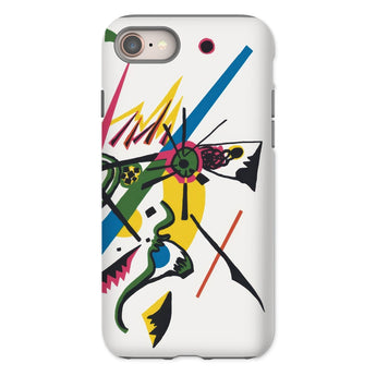 Kleine Welten i - Wassily Kandinsky Iphone Case, 8 / Matte, Abstract Art Phone Case