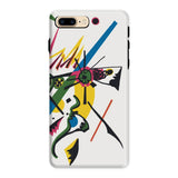 Kleine Welten i - Wassily Kandinsky Iphone Case, 8 Plus / Matte, Abstract Art Phone Case