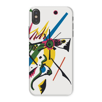 Kleine Welten i - Wassily Kandinsky Iphone Case, x / Matte, Abstract Art Phone Case