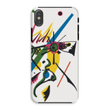 Kleine Welten i - Wassily Kandinsky Iphone Case, Xs / Matte, Abstract Art Phone Case