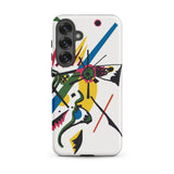 Kleine Welten i - Wassily Kandinsky Samsung Case, Galaxy S25 Plus / Matte, Smartphone Case Abstract Colorful Design