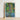 Framed Abstract Painting Figure Motion Vibrant Green Blue Kolig’s Kneeling, Flesh Refracted, Myth Suspended