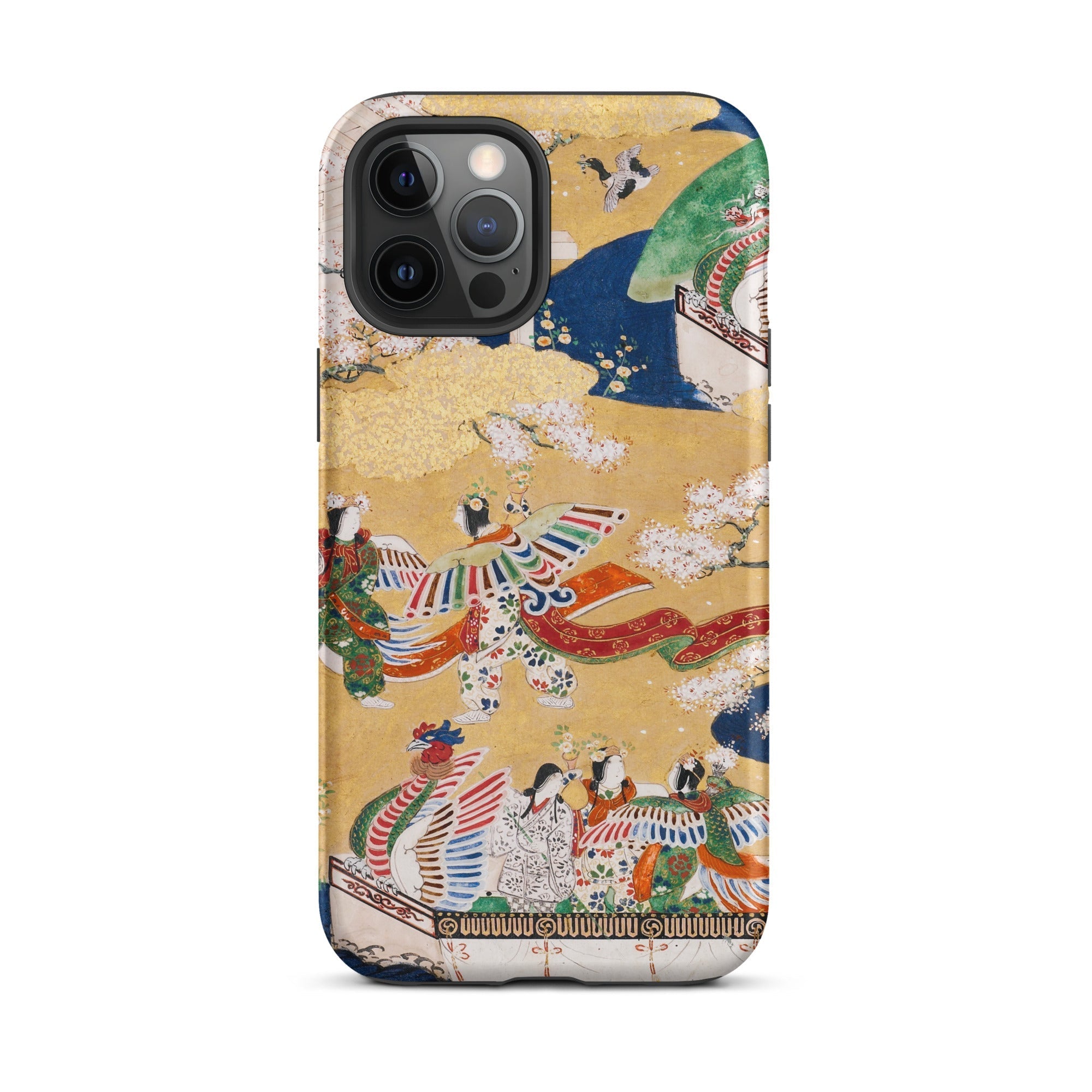 Kocho Chapter Tale of Genji Heian Period Iphone Case, 12 Pro Max / Matte, Iphone Case Japanese Art