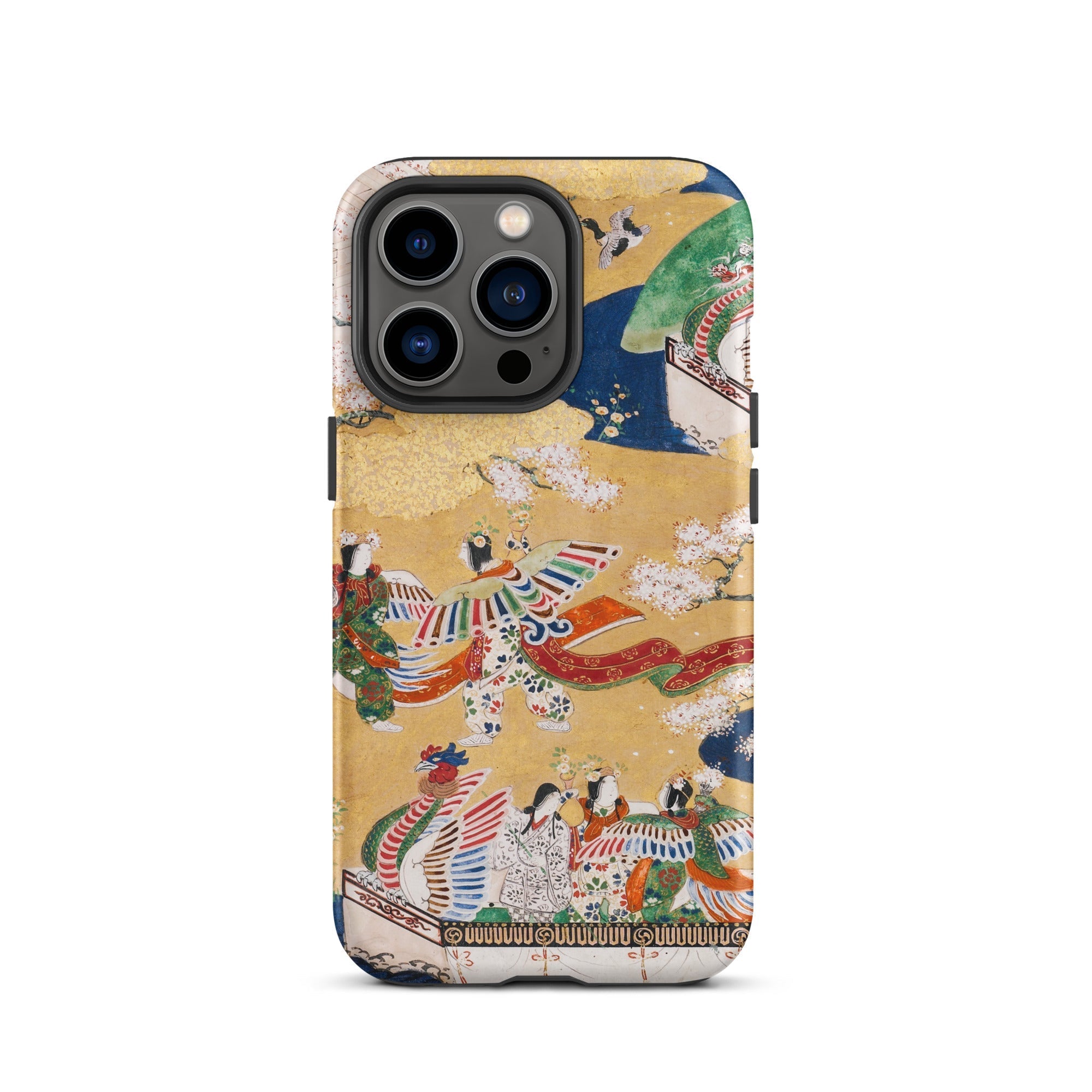 Kocho Chapter Tale of Genji Heian Period Iphone Case, 13 Pro / Matte, Artistic Patterned Phone Case