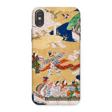 Kocho Chapter - Tale of Genji Heian Period Phone Case Iphone x / Matte Phone Case Asian-inspired Design Kocho Chapter, Five Attendants