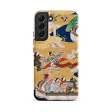 Kocho Chapter - Tale of Genji Heian Period Phone Case Samsung Galaxy S22 Plus / Matte Vibrant Intricately Illustrated Phone Case
