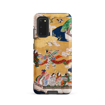 Kocho Chapter - Tale of Genji Heian Period Samsung Case, Galaxy S20 / Matte, Smartphone Case Vibrant Intricate Japanese-style Illustration