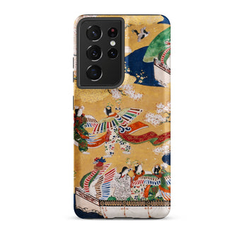 Kocho Chapter - Tale of Genji Heian Period Samsung Case, Galaxy S21 Ultra / Matte, Smartphone Case Traditional Japanese Art Design