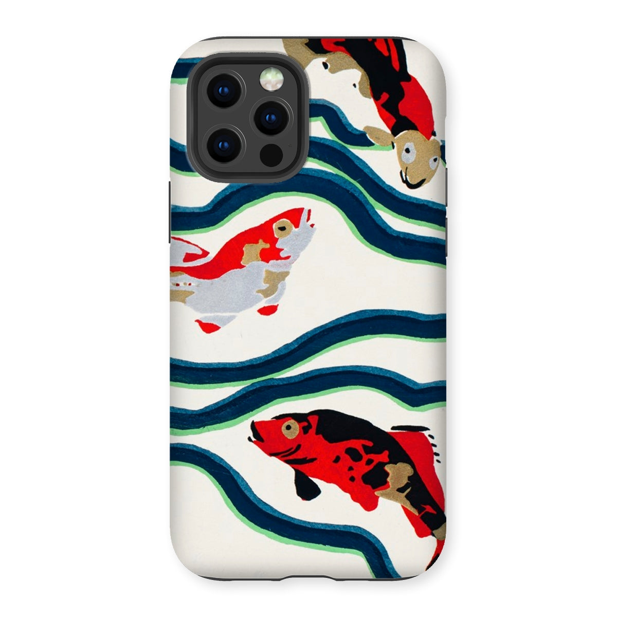 Koi Fish - E.a. Seguy Pochoir Sea Life Iphone Case - 12 Pro / Matte