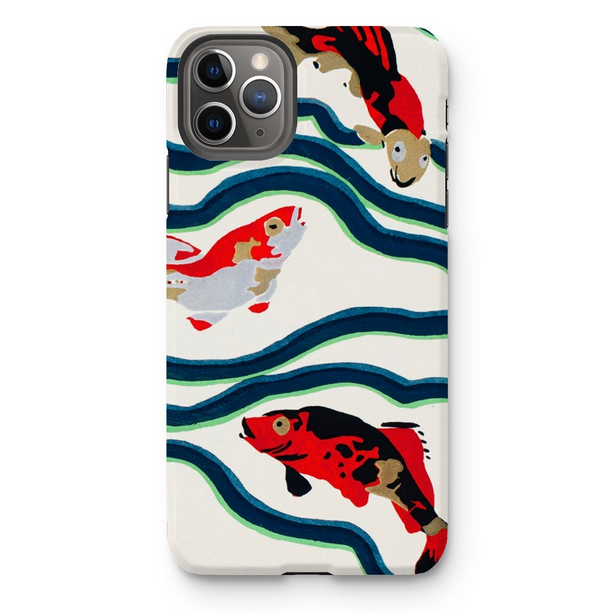 Koi Fish - E.a. Seguy Pochoir Sea Life Iphone Case - 11 Pro Max / Matte