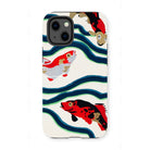 Koi Fish - E.a. Seguy Pochoir Sea Life Iphone Case - 13 Mini / Matte