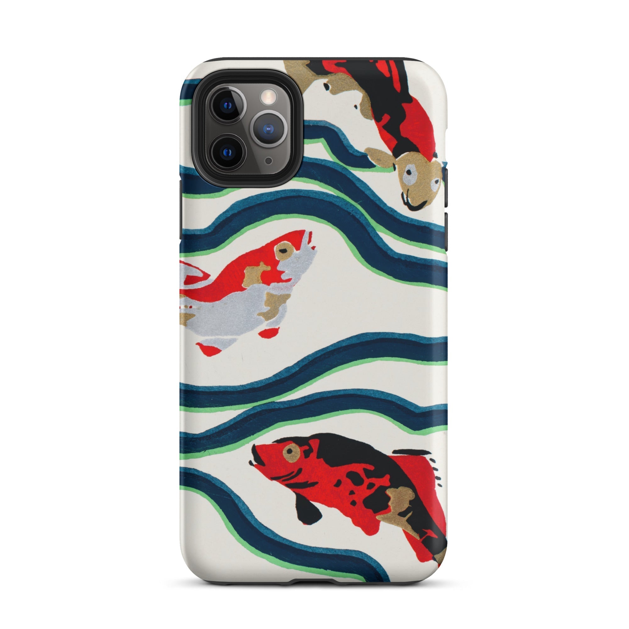 Koi Fish E.a. Seguy Pochoir Sea Life Iphone Case, Koi Fish Patterned Phone Case