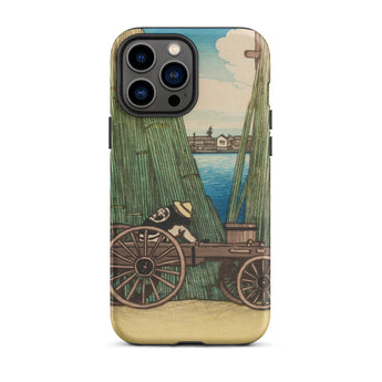 Komagata Kashi - Hasui Kawase Iphone Case, 13 Pro Max / Matte, Iphone Case Ukiyo-e-style Illustration