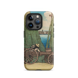Komagata Kashi - Hasui Kawase Iphone Case, 15 Pro / Matte, Smartphone Nature-themed Protective Case