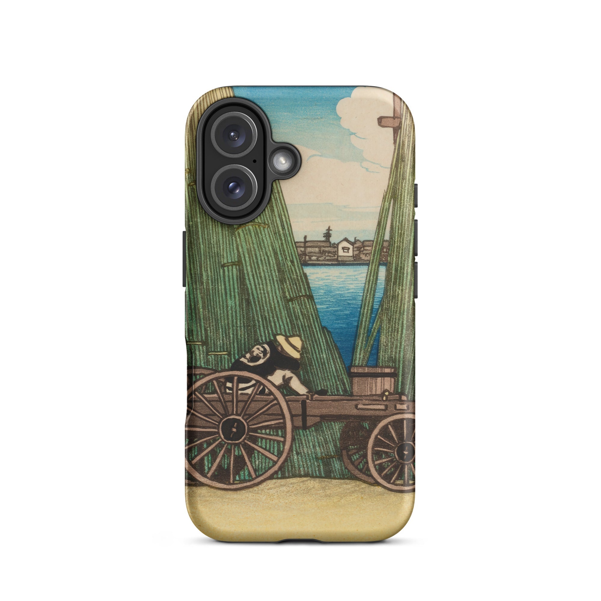Komagata Kashi Hasui Kawase Iphone Case, 16 / Matte, Smartphone Case Traditional Japanese Woodblock Print Design