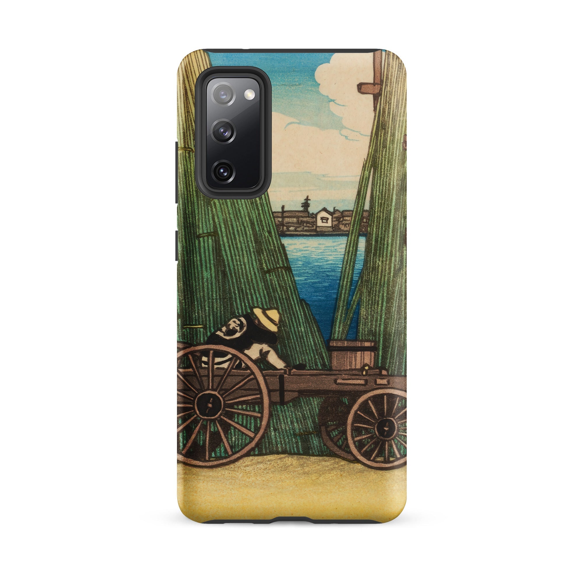 Komagata Kashi Hasui Kawase Samsung Case, Galaxy S20 Fe / Matte, Phone Case Japanese Woodblock Print Design